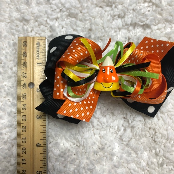 NWOT Halloween 🎃 Holiday Girls Bow/Hair Clip - Picture 5 of 5